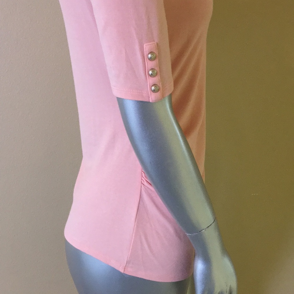 WHBM | Rio Elbow Sleeve Cold-Shoulder Top - Picture 13 of 15